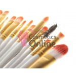 Pensule de Make-up 20 bucati Albe Profesionale